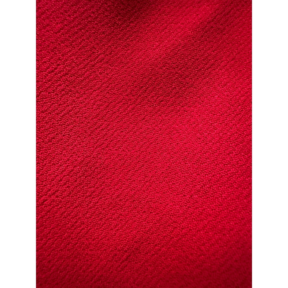 Xscape Red Asymmetrical Ruffle Cocktail Dress Party Glam Date Night Size 10 NWT‎ - Picture 13 of 15
